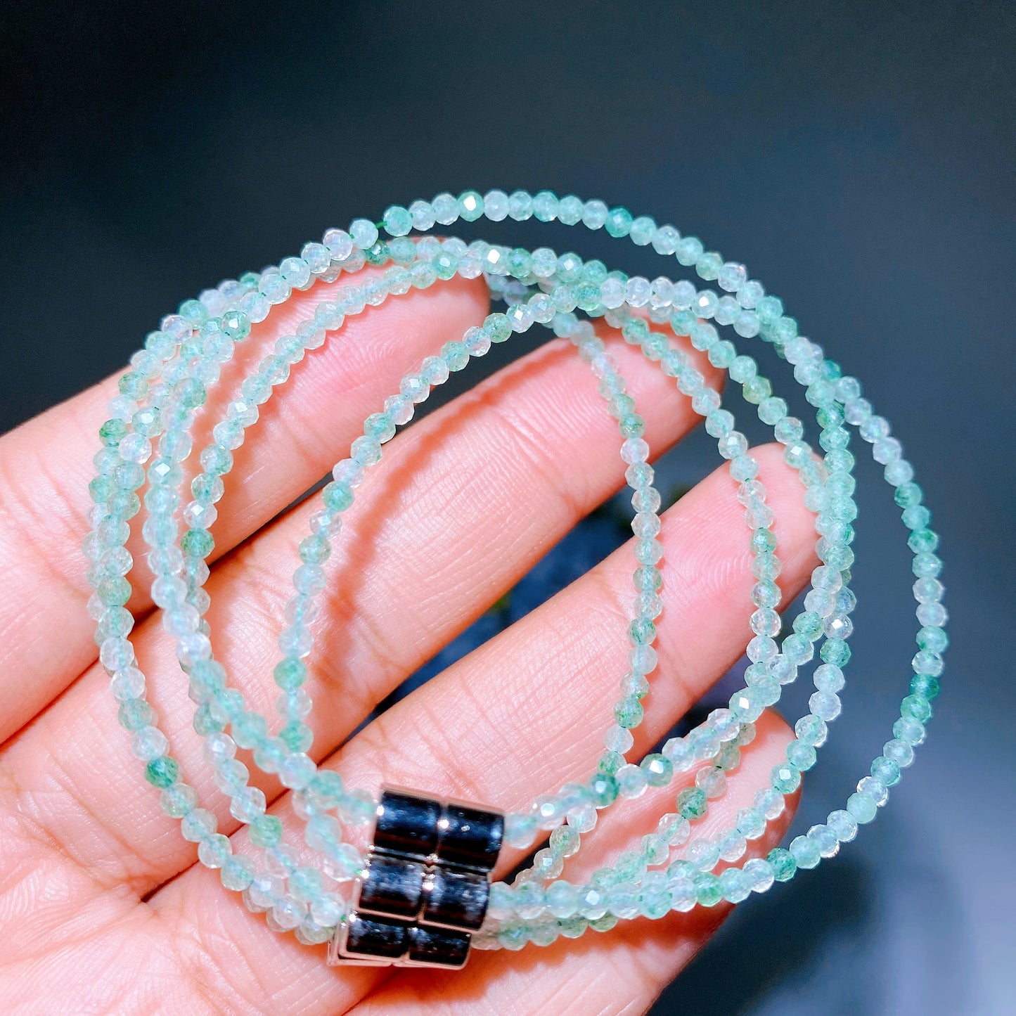 2.3-2.5mm Crystal Faceted Bracelet Crystal Healing Bulk Wholesale