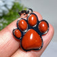 Crystal Paw Pendant Crystal Healing Bulk Wholesale