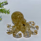 10cm Crystal Chips Infused Resin Octopus Carving Crystal Healing Bulk Wholesale