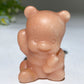 2.0" Crystal Winnie the Pooh Carving Crystal Healing Bulk Wholesale