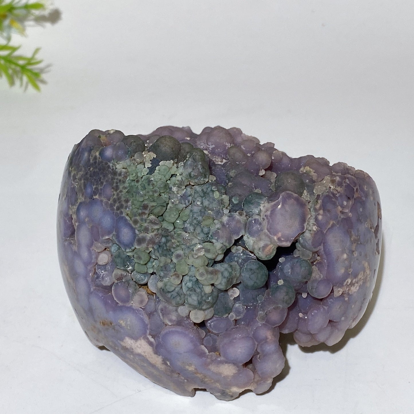 3.8" Unique Grape Agate Specimen Crystal Healing Bulk Wholesale