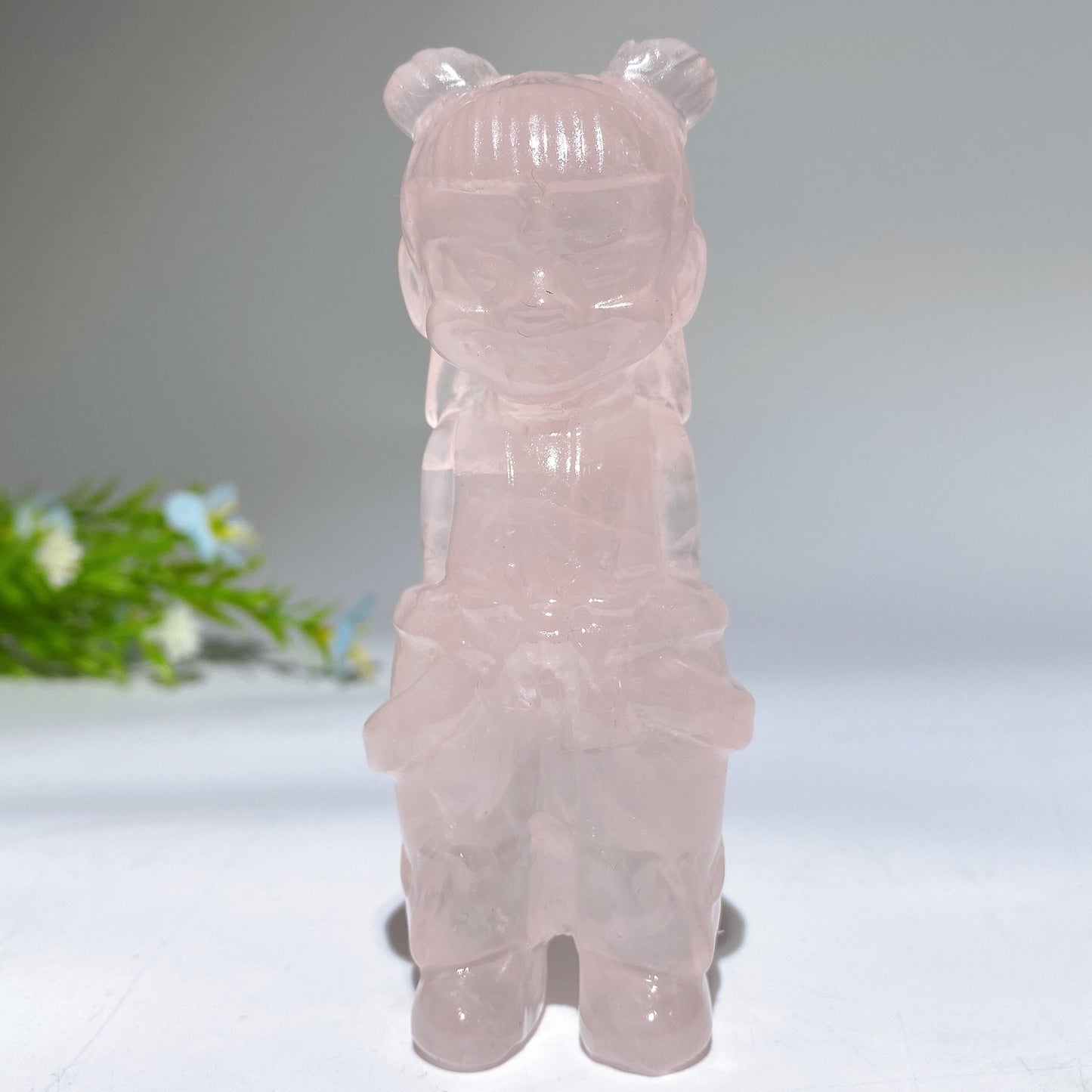 3.9" Crystal Nezha Carving Crystal Healing Bulk Wholesale
