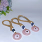 15cm Evil's Eye with Rope Hanging Ornament Crystal Healing Bulk Wholesale