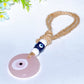 15cm Evil's Eye with Rope Hanging Ornament Crystal Healing Bulk Wholesale
