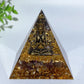 Crystal Chips Resin Orgone Pyramid Crystal Healing Bulk Wholesale