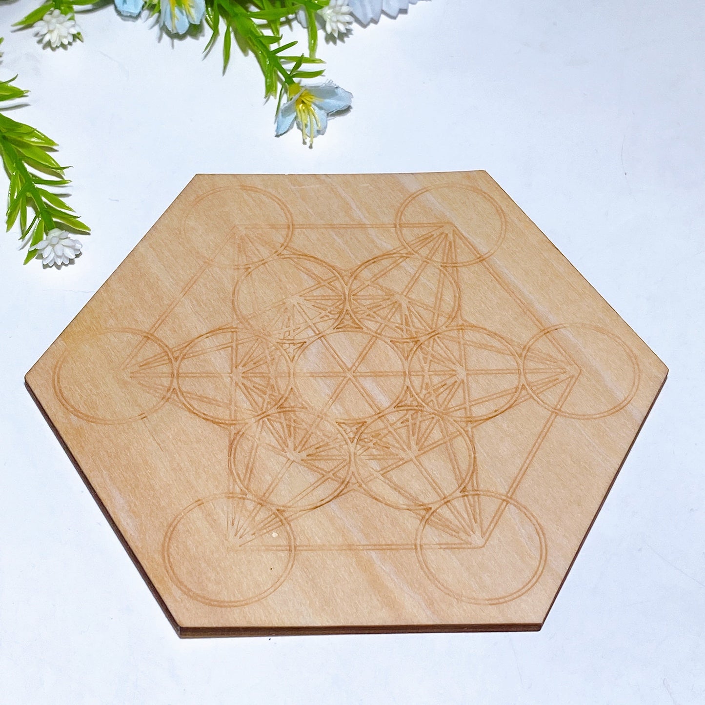 Wooden Pendulum  Divination Plate Crystal Healing Bulk Wholesale