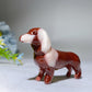 3.0" Crystal Sausage Dog Carving Crystal Healing Bulk Wholesale