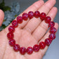 6mm 8mm 10mm UV Reactive Star Ruby Bracelet Crystal Healing Bulk Wholesale