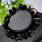 Silver Obsidian Moon Bracelet Crystal Healing Bulk Wholesale