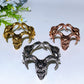 Metal Three-Goat Skulls Stand Crystal Healing Bulk Wholesale