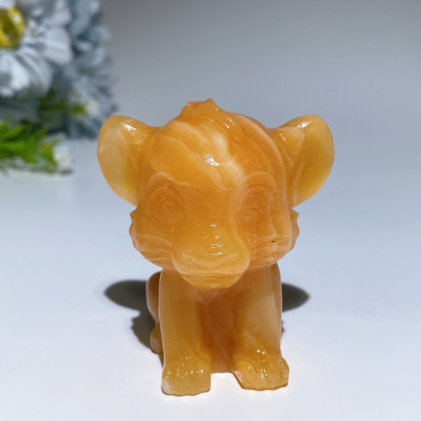 2.4" Crystal Simba Carving Crystal Healing Bulk Wholesale