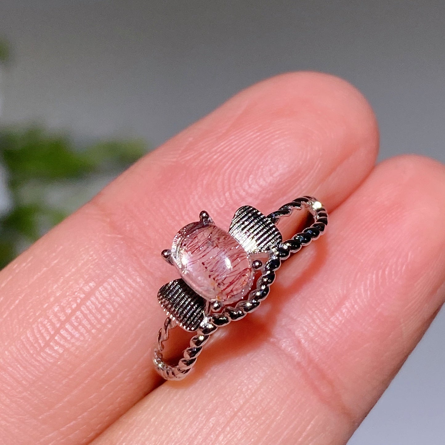 Cooper Plated Silver Ring Crystal Healing Bulk Wholesale