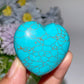 4.4cm Dyed Howlite Heart Carving Crystal Healing Bulk Wholesale