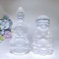 Selenite Guanyin Buddha Carving Crystal Healing Bulk Wholesale