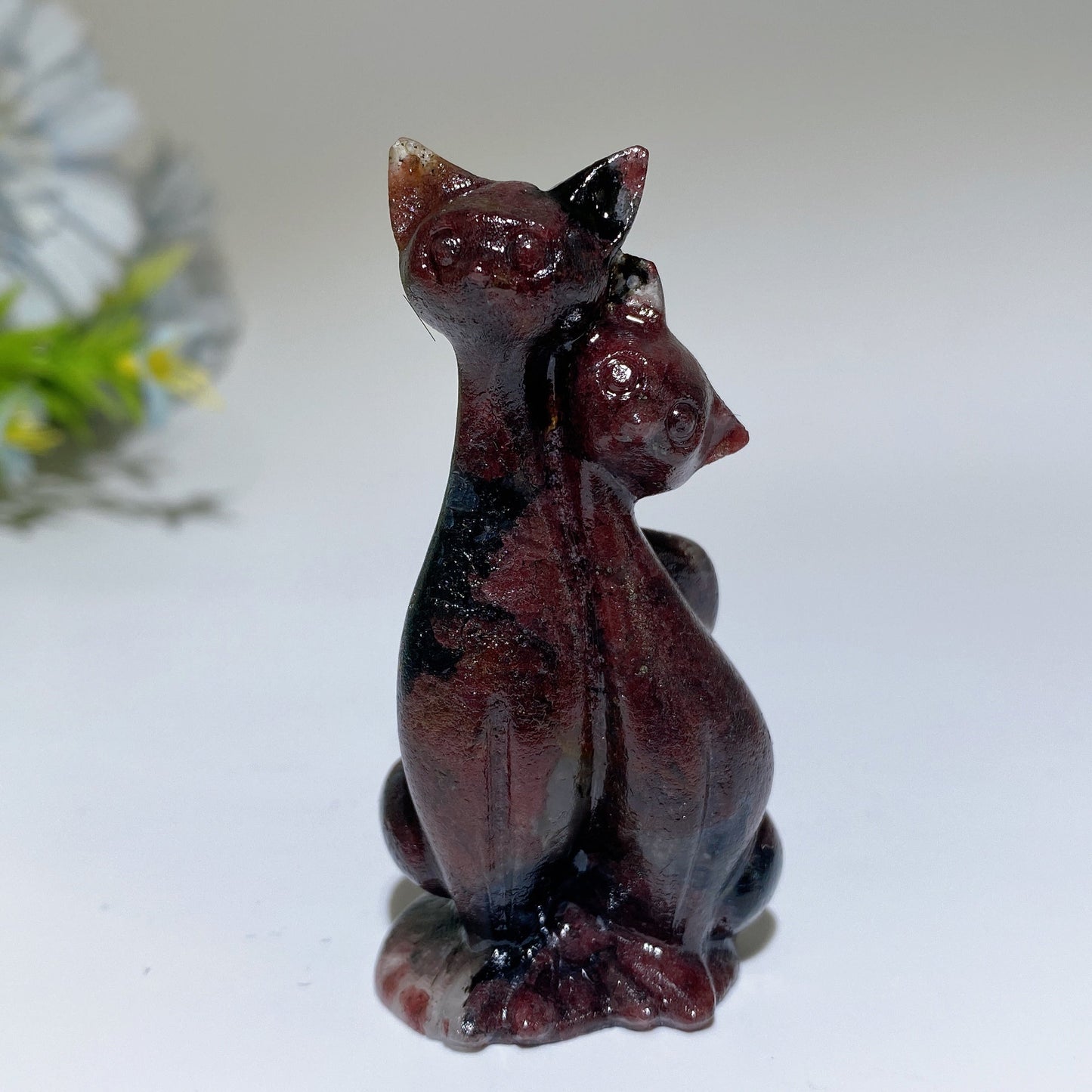 2.5" Crystal Cats Carving Crystal Healing Bulk Wholesale