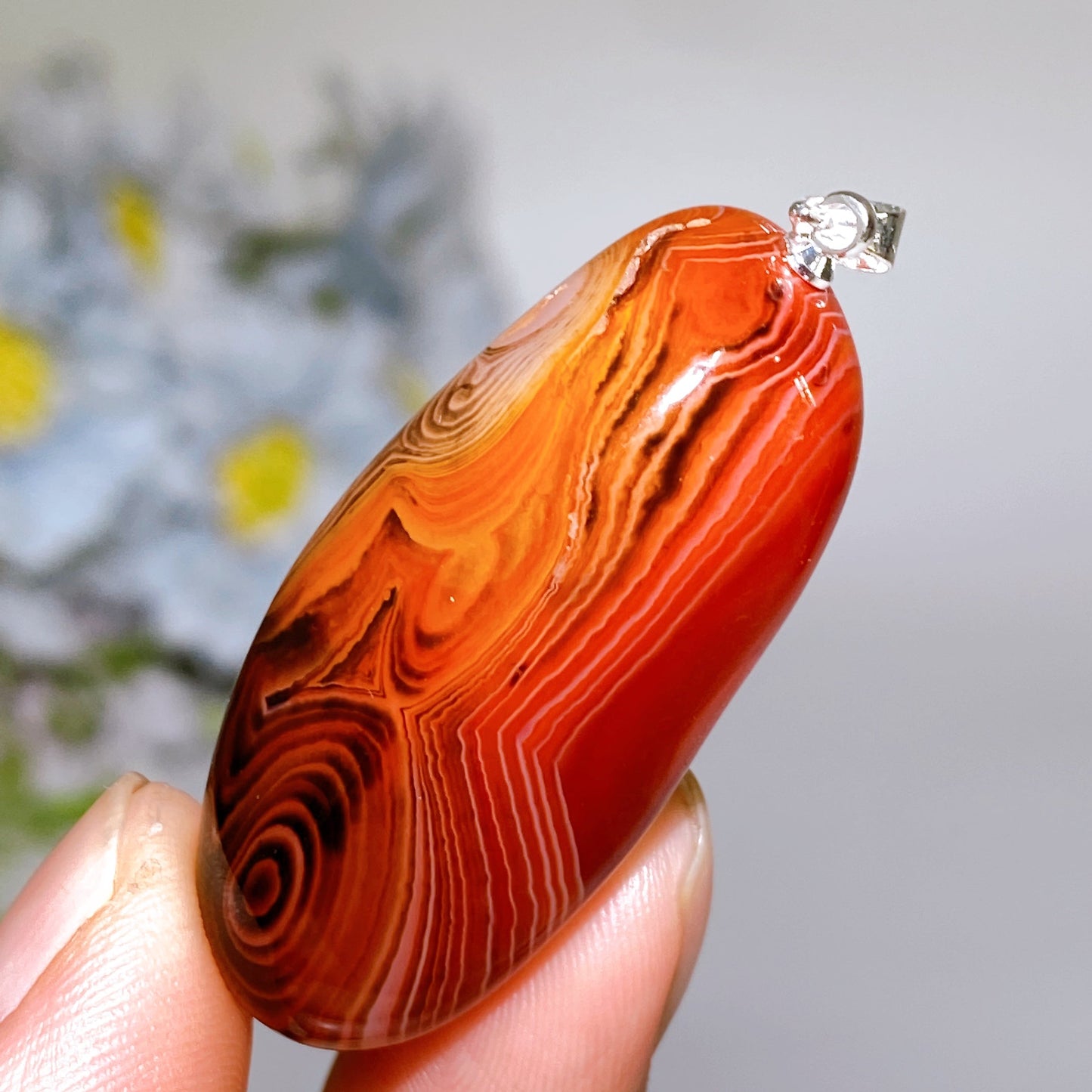 1.0"-1.8" Sardonyx Tumble Pendant Crystal Healing Bulk Wholesale
