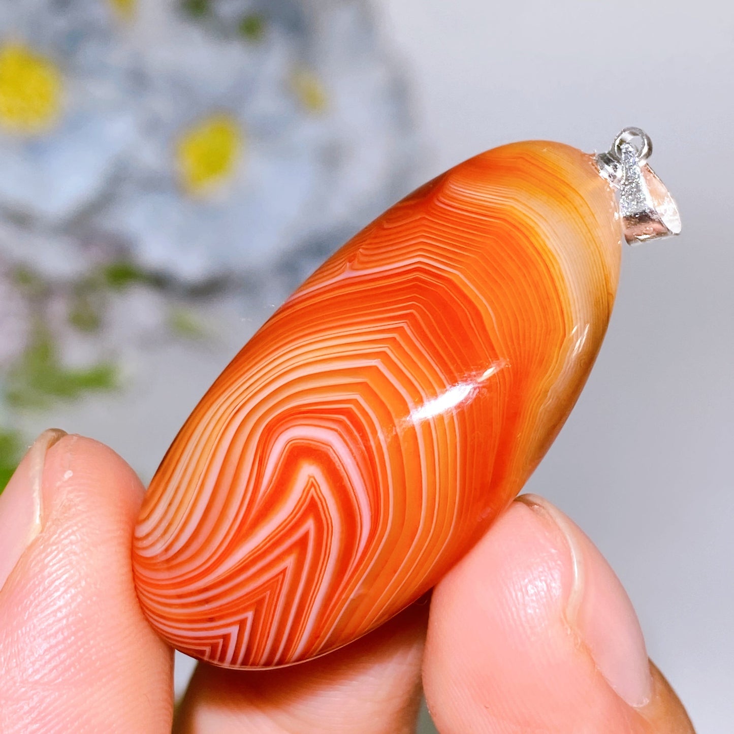 1.0"-1.8" Sardonyx Tumble Pendant Crystal Healing Bulk Wholesale