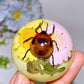 45mm Luminous Resin with Insect Free Form Crystal Healing Bulk Wholesale