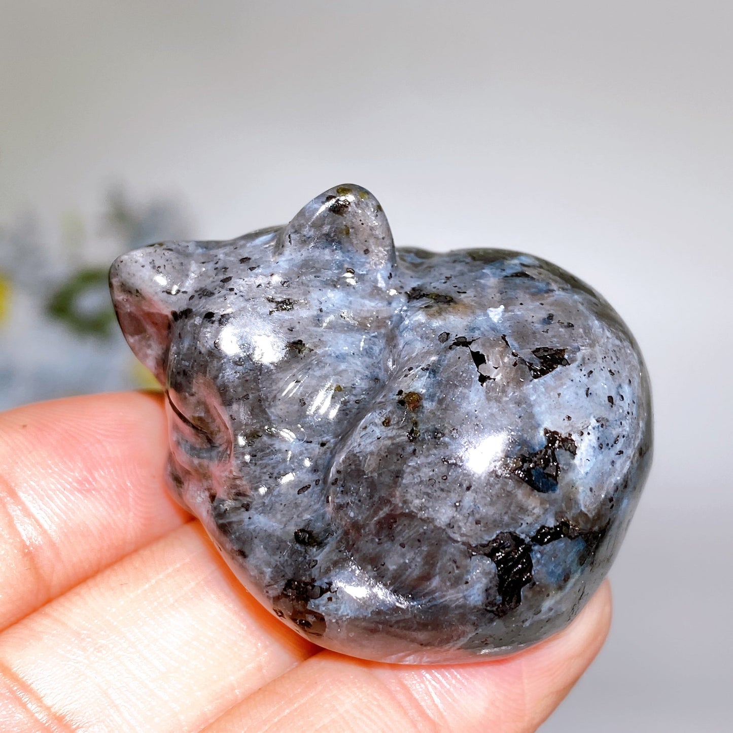 1.4" Crystal Cat Carving Crystal Healing Bulk Wholesale