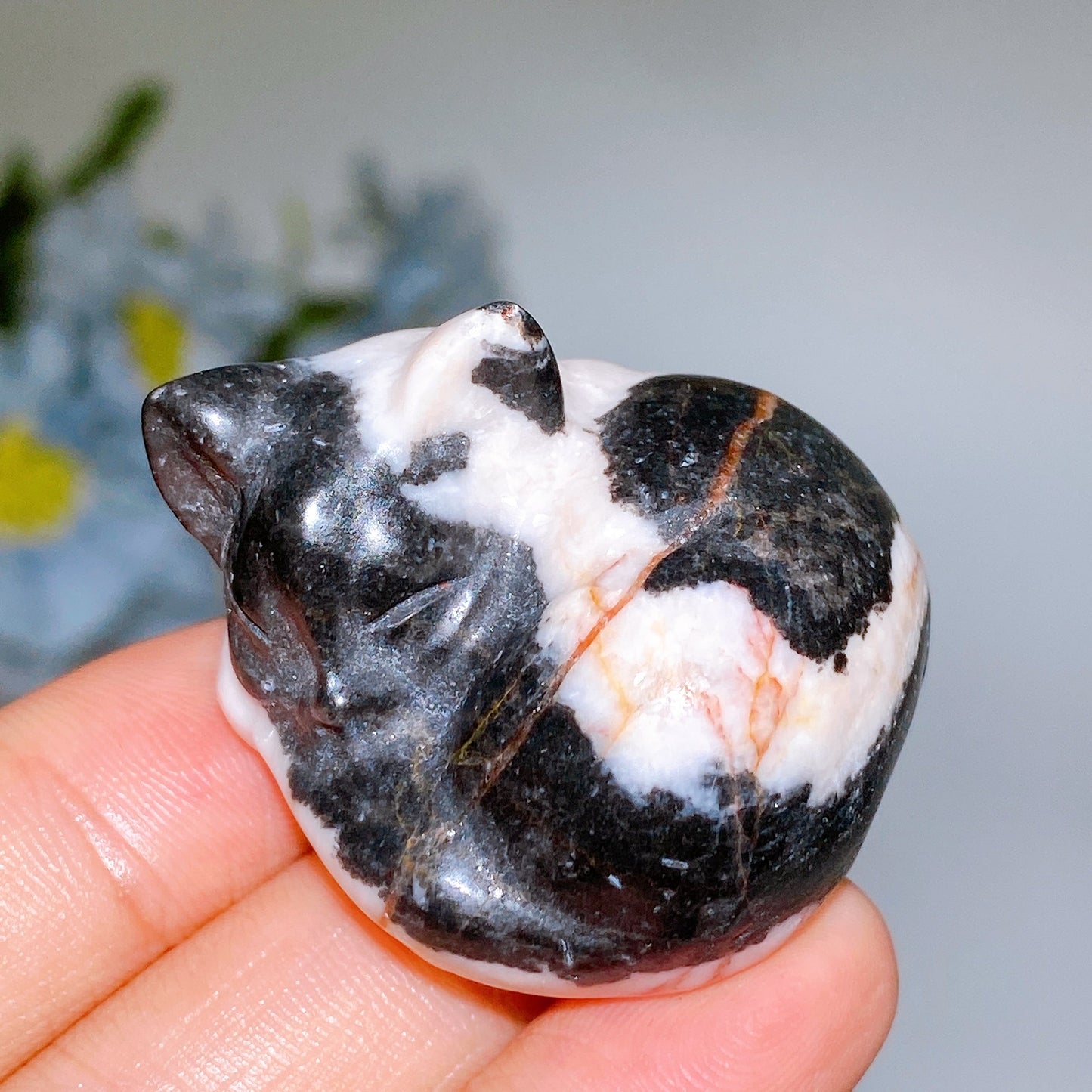 1.4" Crystal Cat Carving Crystal Healing Bulk Wholesale