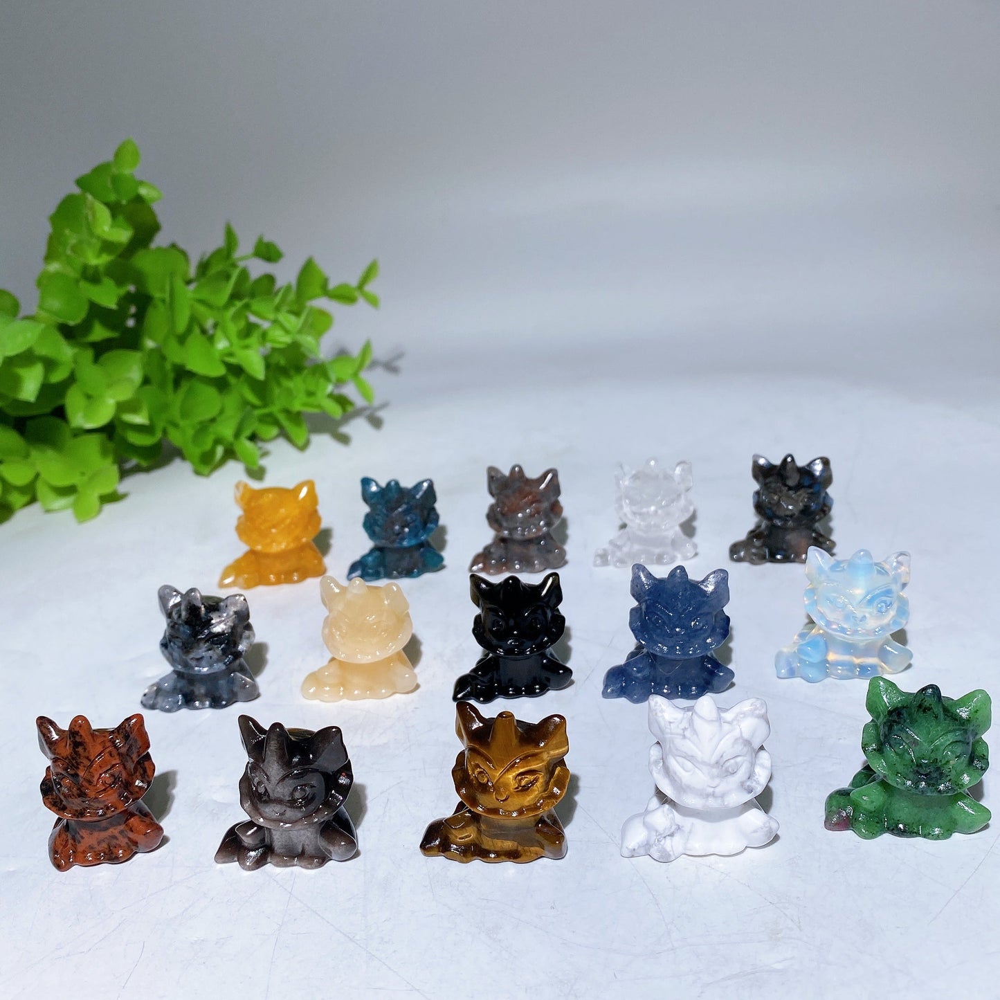 1.2" Mini Crystal Pokemon Carving Crystal Healing Bulk Wholesale