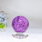 4cm Crack Crystal Glass Sphere Crystal Healing Bulk Wholesale