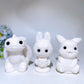 3.6"-3.9" White Jade Carving Crystal Healing Bulk Wholesale