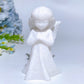 3.6"-3.9" White Jade Carving Crystal Healing Bulk Wholesale