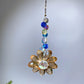32cm Glass Sunflower Suncatcher Crystal Healing Bulk Wholesale
