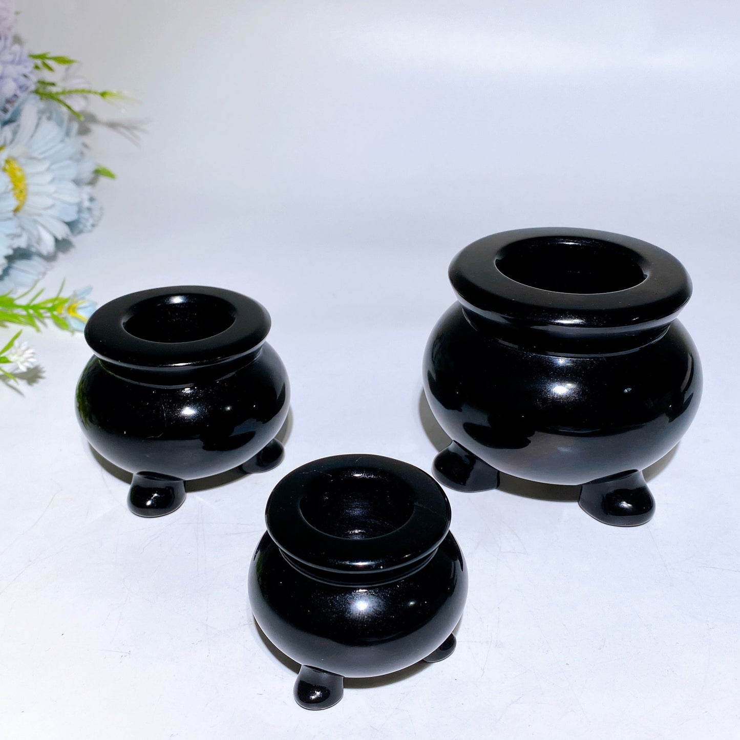 2.0"-3.1" Crystal Pot Carving Crystal Healing Bulk Wholesale