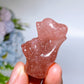 1.7" Crystal Finger Heart Carving Crystal Healing Bulk Wholesale