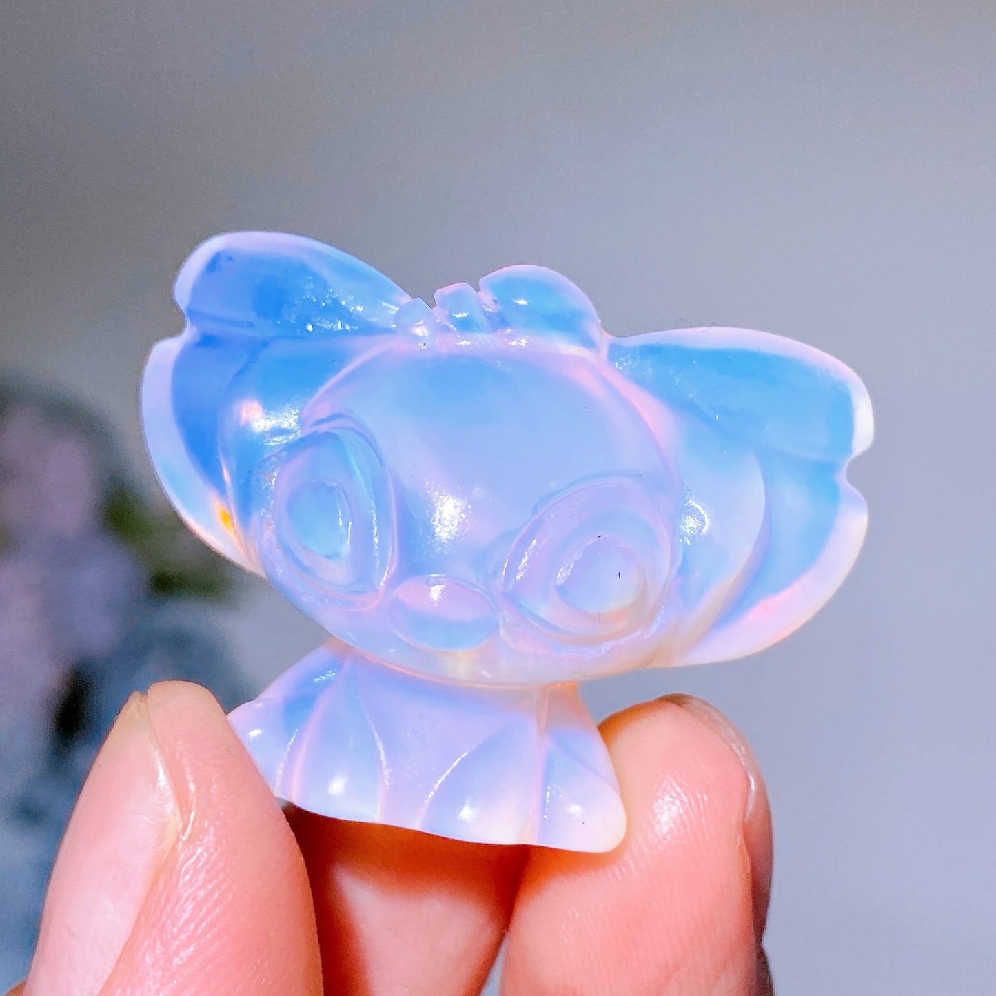 1.5" Crystal Stitch Carving Crystal Healing Bulk Wholesale