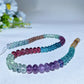 8mm Rainbow Fluorite Beads String Crystal Healing Bulk Wholesale