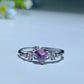 White Cooper Alexanderite Ring Crystal Healing Bulk Wholesale