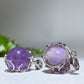 20mm Amethyst Clear Quartz Pendant Crystal Healing Bulk Wholesale