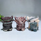 3.2" Crystal Cattle Carving Crystal Healing Bulk Wholesale