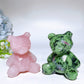 2.3" Crystal Bear Carving Crystal Healing Bulk Wholesale