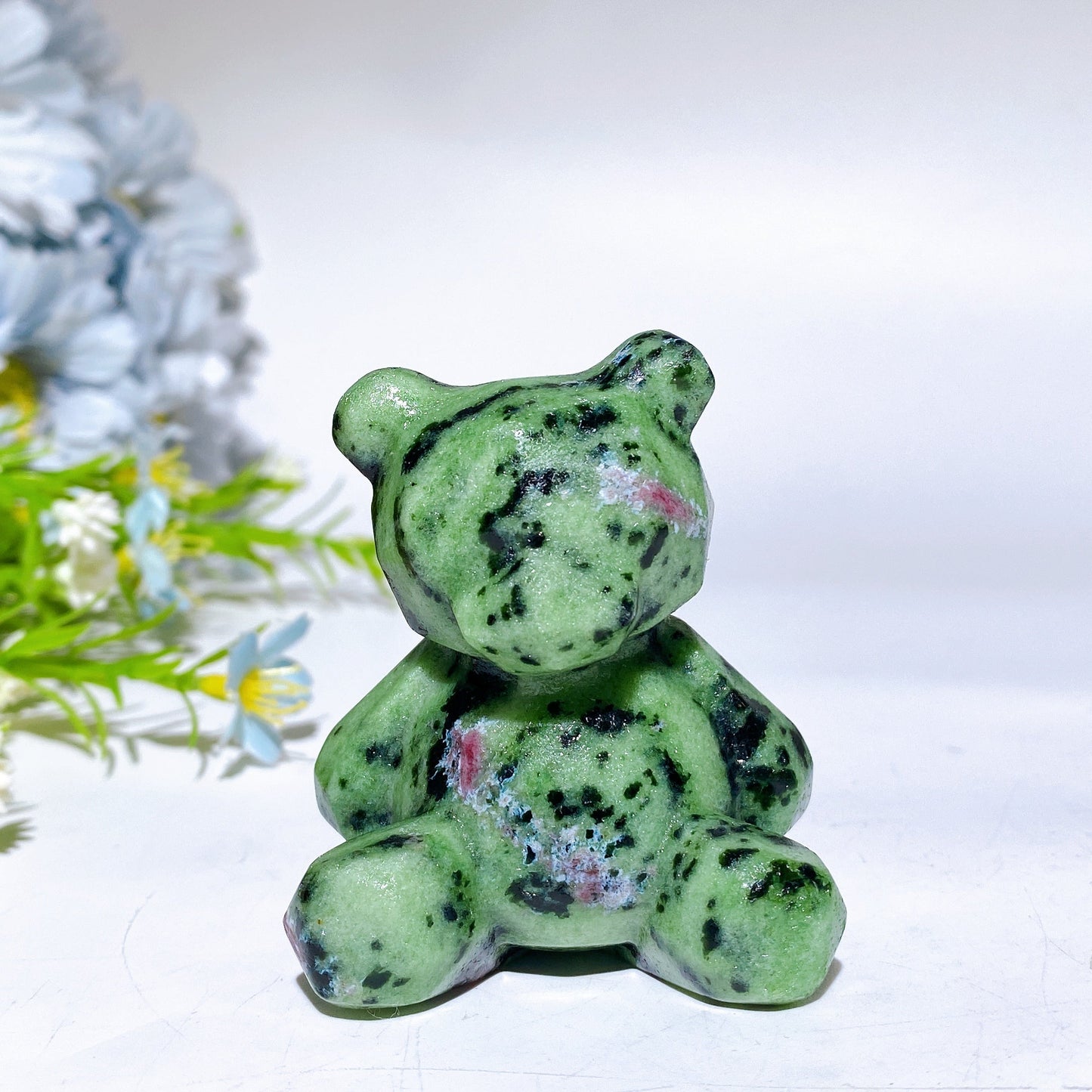 2.3" Crystal Bear Carving Crystal Healing Bulk Wholesale
