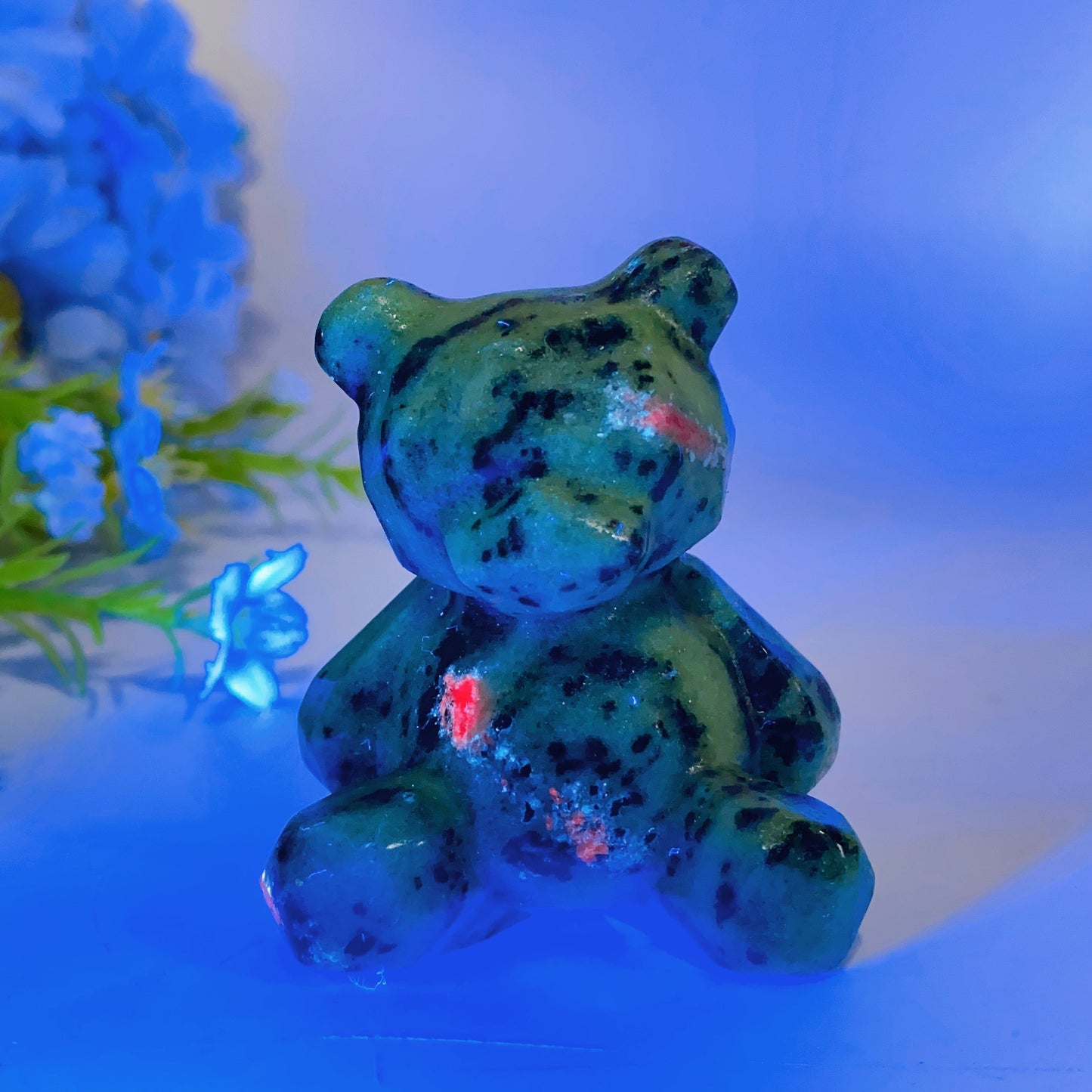 2.3" Crystal Bear Carving Crystal Healing Bulk Wholesale