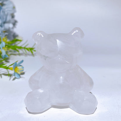 2.3" Crystal Bear Carving Crystal Healing Bulk Wholesale