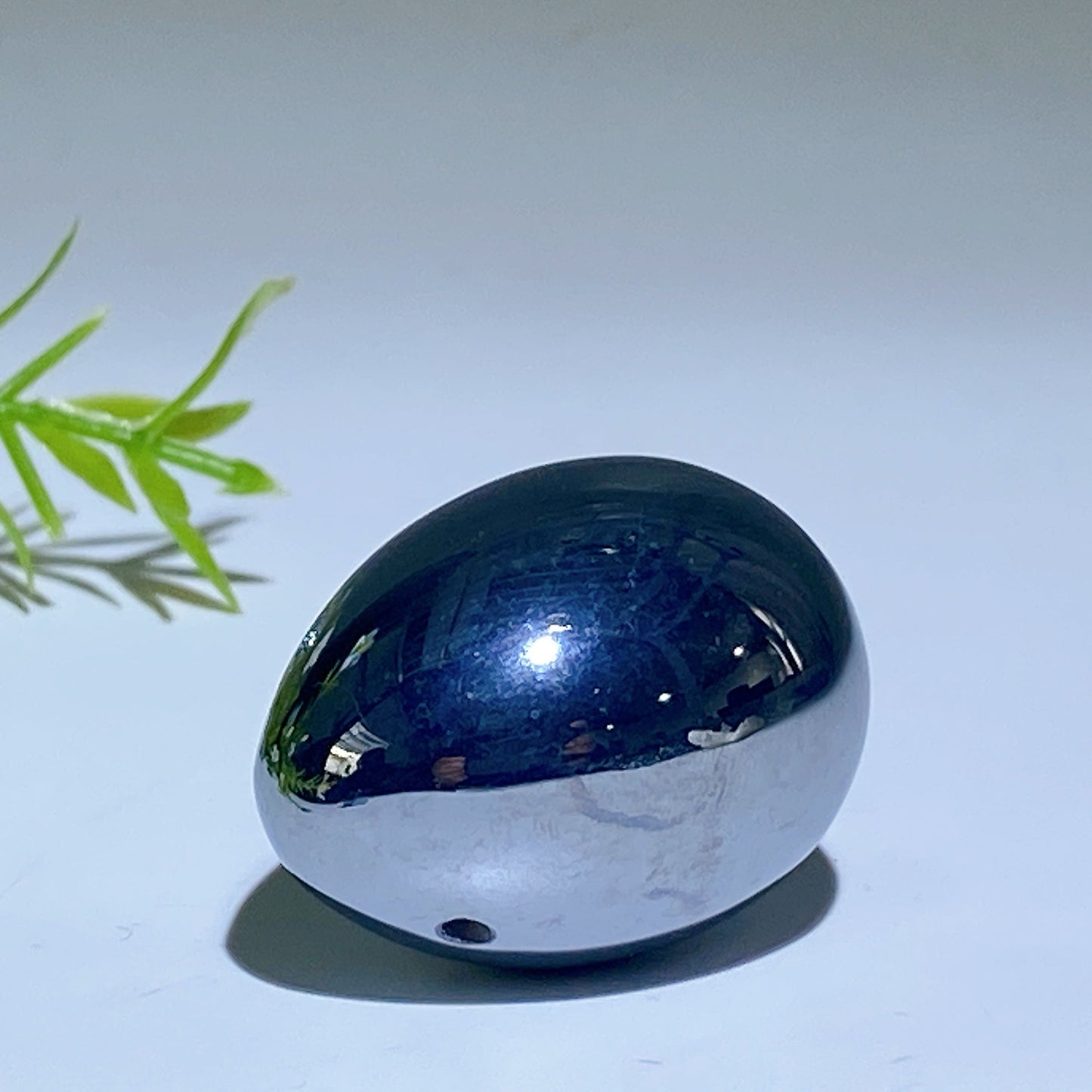 1 pc Drilled Terahertz for Pendant DIY Crystal Healing Bulk Wholesale