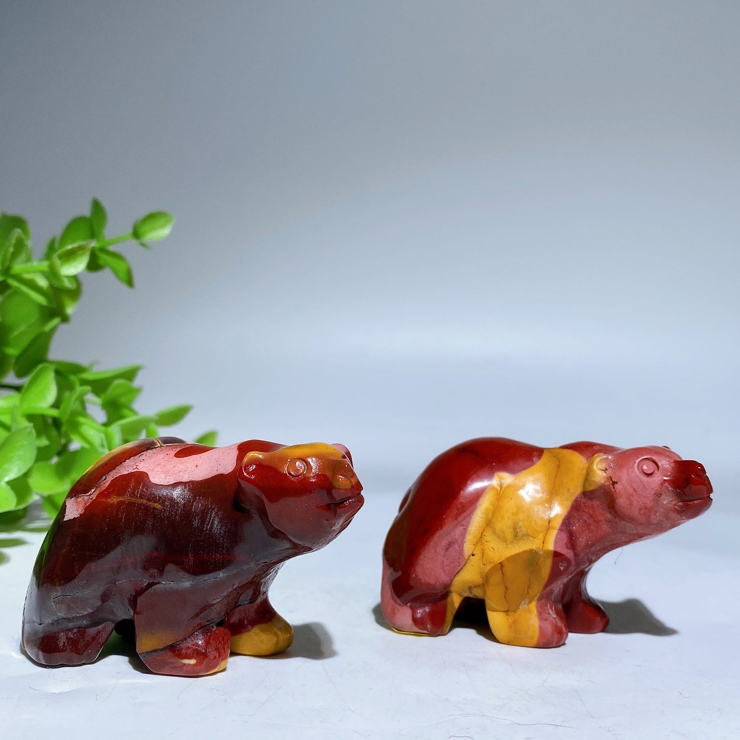 2.1" Crystal Bear Carving Crystal Healing Bulk Wholesale