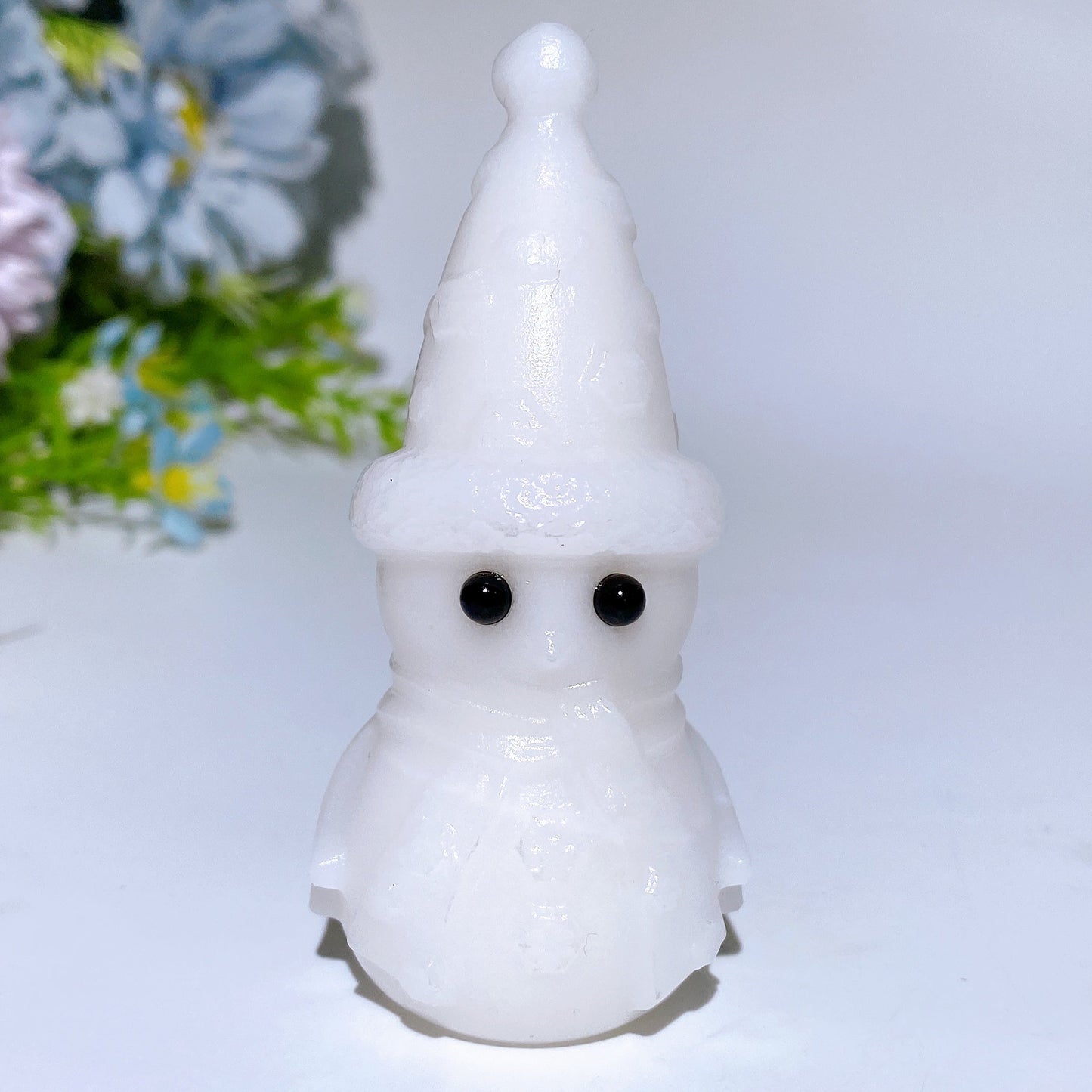 3.1" Crystal Snowman Carving Crystal Healing Bulk Wholesale