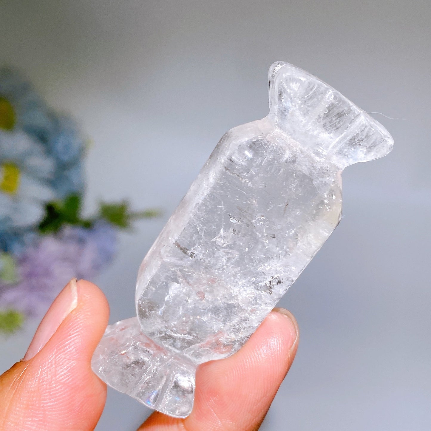 1.7"-2.2" Crystal Candy Carving Crystal Healing Bulk Wholesale