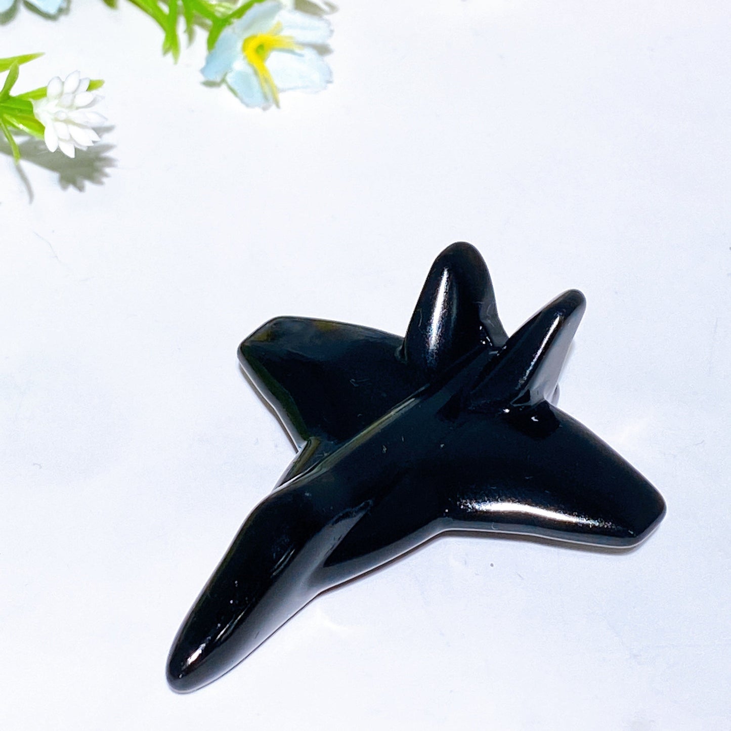 2.7" Crystal Plane Carving Crystal Healing Bulk Wholesale