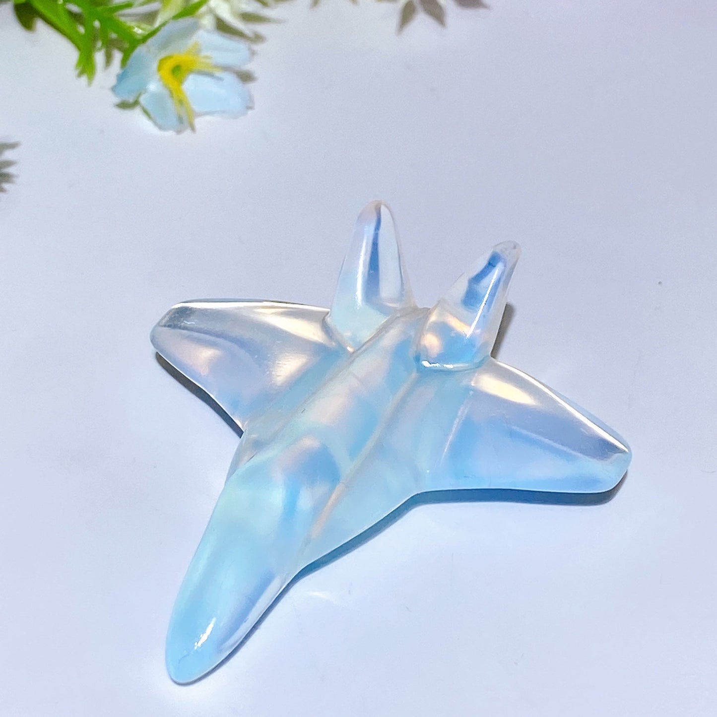 2.7" Crystal Plane Carving Crystal Healing Bulk Wholesale