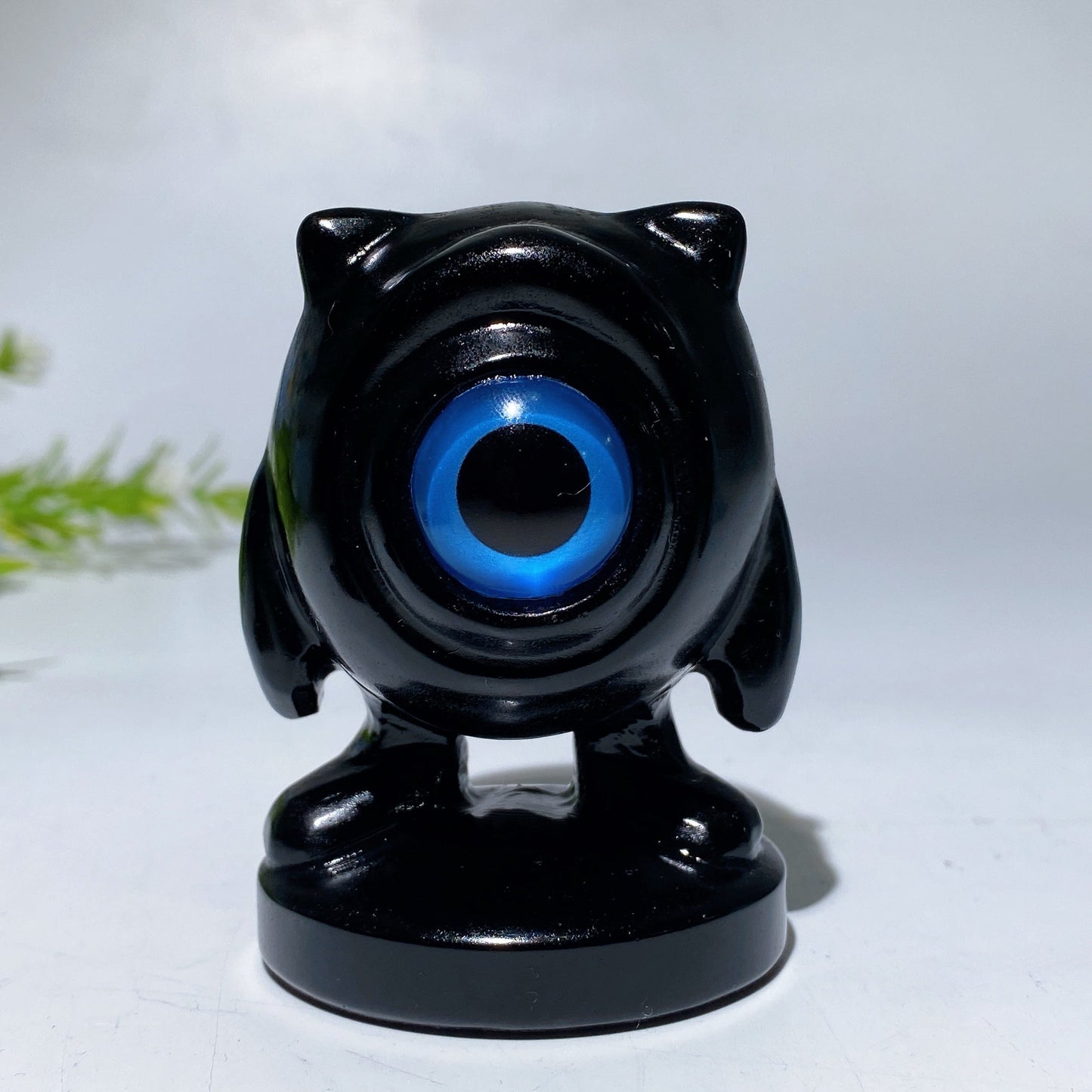 2.8" Crystal Michael Wazowski Carving Monsters Inc. Character Crystal Healing Bulk Wholesale