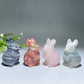 2.3" Crystal Rabbit Carving Crystal Healing Bulk Wholesale