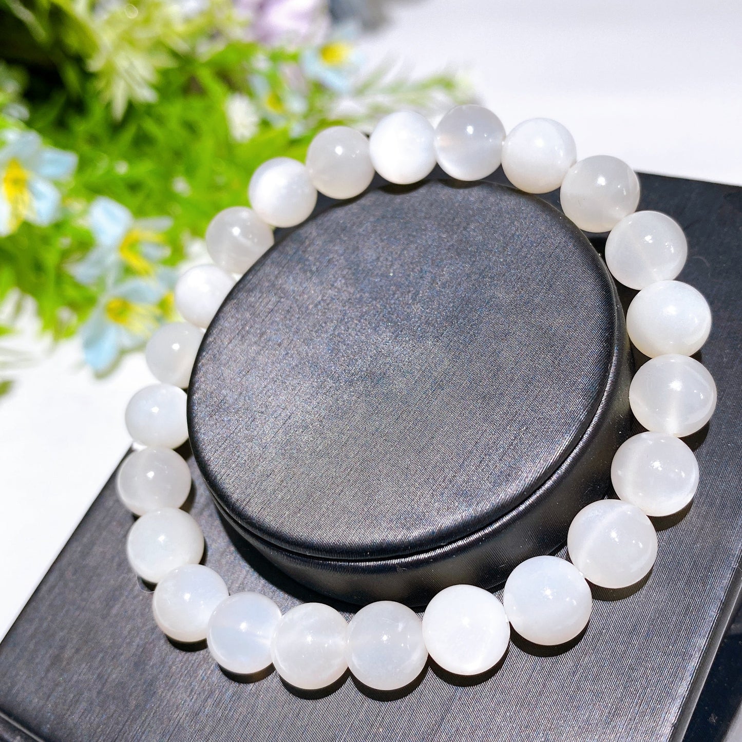 8mm Moonstone Bracelet Crystal Healing Bulk Wholesale