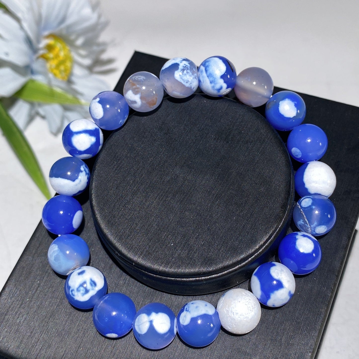 10mm Orca Agate Bracelet Crystal Healing Bulk Wholesale
